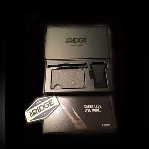 The Ridge Forged Ember Carbon Fiber Wallet Bundle